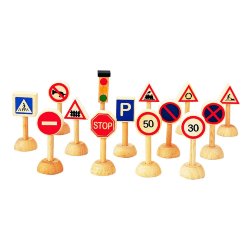 Plan Toys "Дорожные знаки"